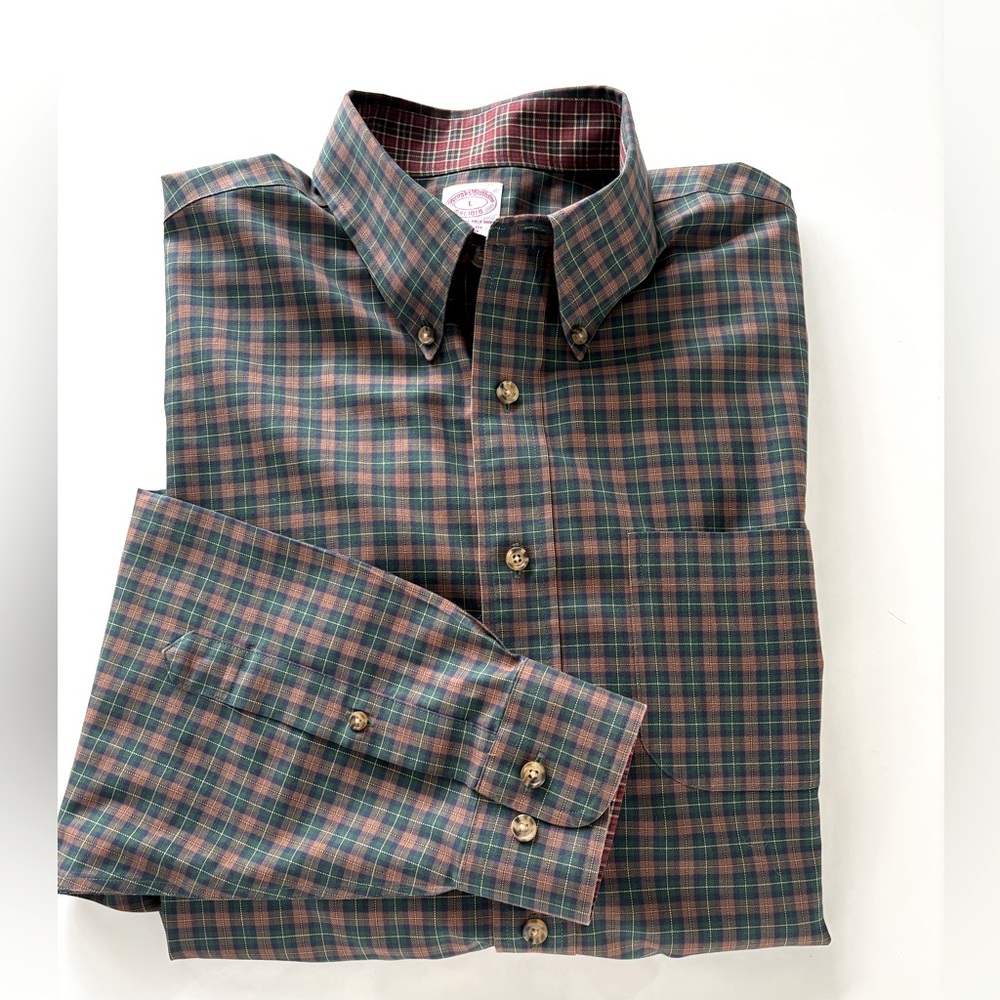 Brooks Brothers Regular Fit Button Down Shirt